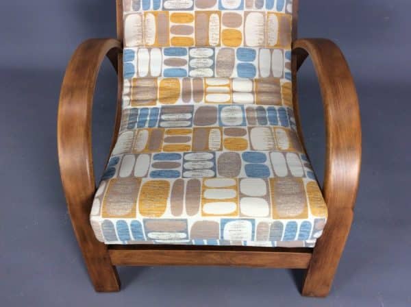 Art Deco Lounge Chair by Suparest c1930's - Image 3