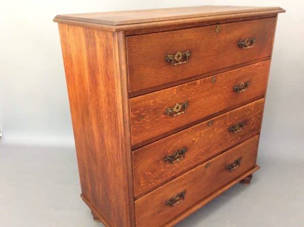 Arts & Crafts Chest of Drawers c1880 chest of drawers Antique Chest Of Drawers 5