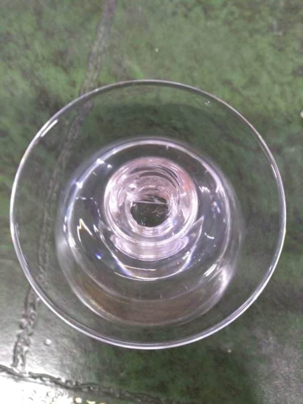 Glass Rummer on a Blade Knop Stem - Image 4