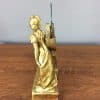 Large Art Nouveau Figural Mirror by Goldscheider c1895 - Image 3