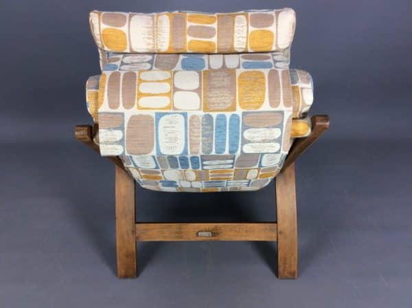 Art Deco Lounge Chair by Suparest c1930’s armchair Antique Chairs 9