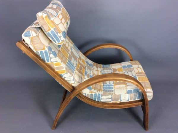 Art Deco Lounge Chair by Suparest c1930’s armchair Antique Chairs 3