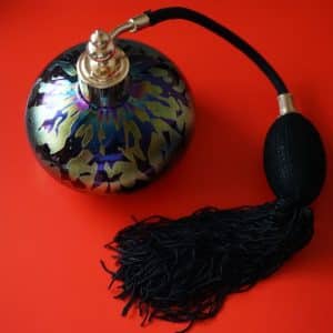 Royal Brierley Iridescent Studio Perfume / Scent Atomiser Caithnes Atomiser Antique Glassware