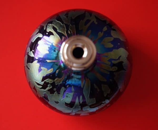 Royal Brierley Iridescent Studio Perfume / Scent Atomiser Caithnes Atomiser Antique Glassware 4