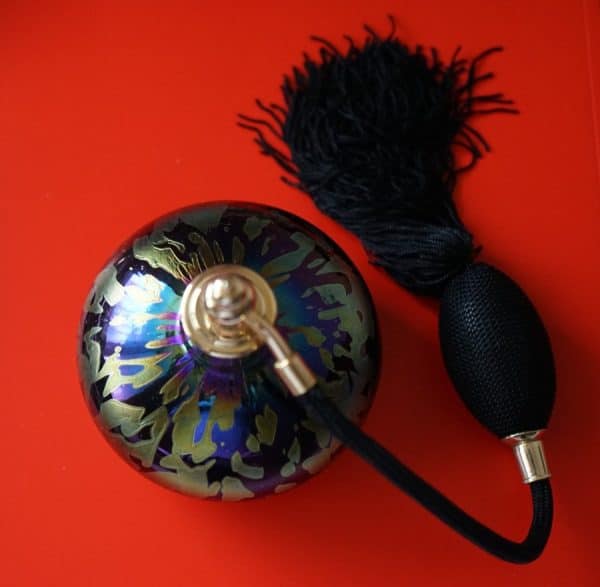 Royal Brierley Iridescent Studio Perfume / Scent Atomiser Caithnes Atomiser Antique Glassware 9