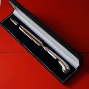 Sheffield Silver Pistol Handled Letter Opener – Boxed Antique Silver Letter Opener Antique Knives