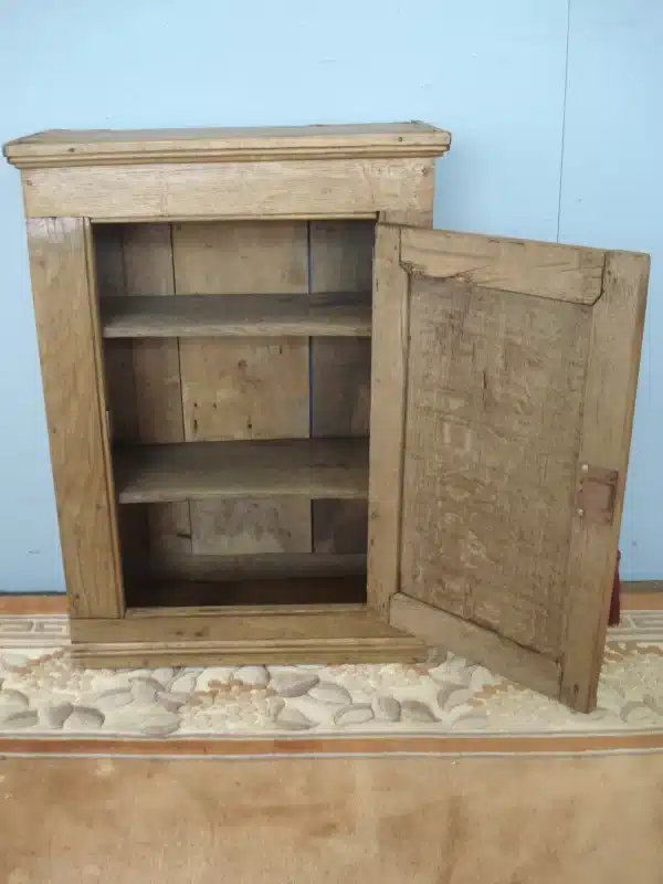 Early Oak & Fruitwood Cupboard for Floor standing/Wall hanging - Image 2