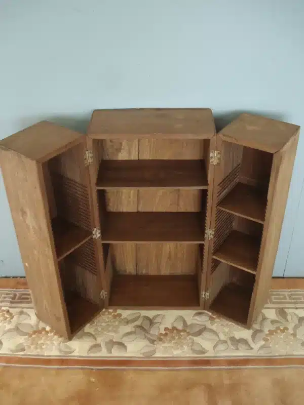 Compactum Style Pigeon Hole Cupboard with moveable shelves - Image 5