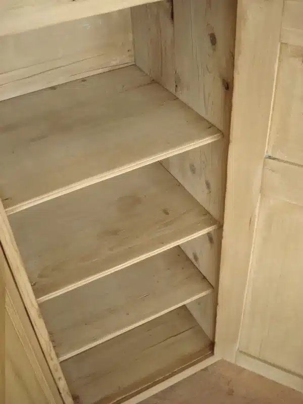Four Door Pine Cupboard circa 1880 - Image 6