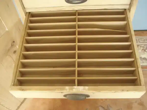 Pine Collector's Cabinet - Image 4