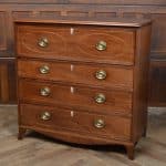 Regency Mahogany Secretaire Chest SAI2935 Antique Draws