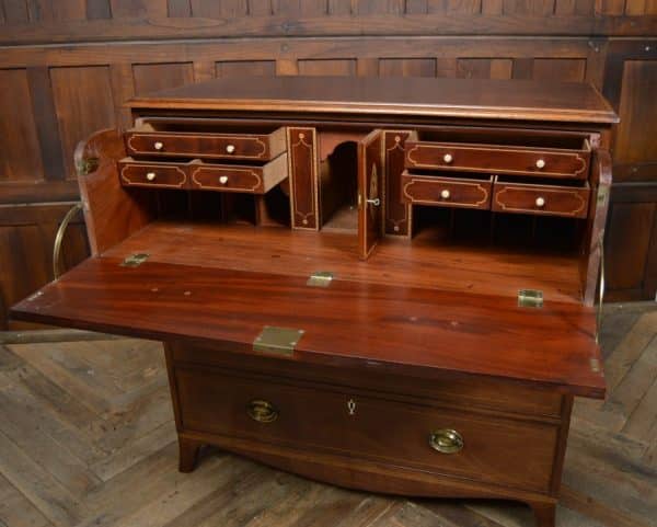 Regency Mahogany Secretaire Chest SAI2935 Antique Draws 12