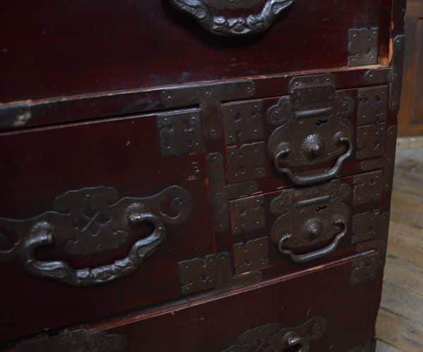 Vintage Japanese Tansu Chest SAI2920 - Image 12