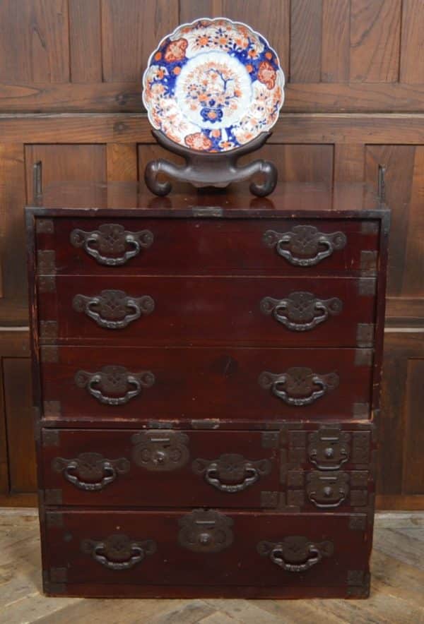 Vintage Japanese Tansu Chest SAI2920 TANSU Antique Chest Of Drawers 3