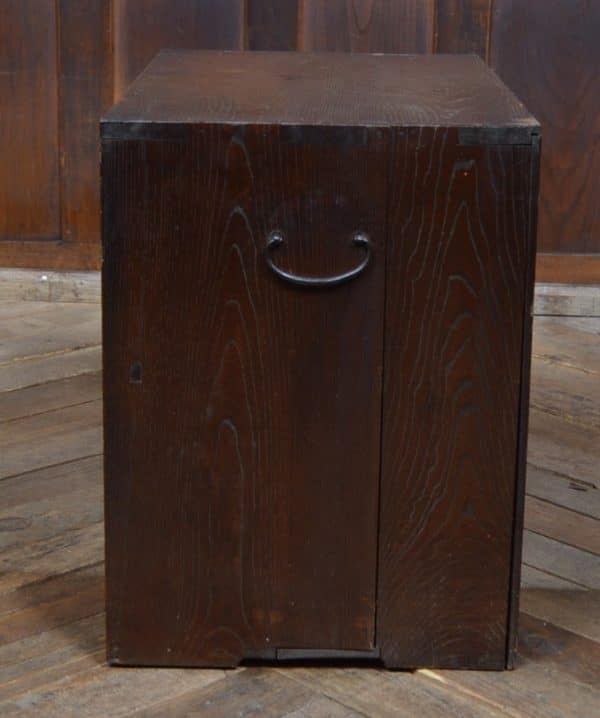 Japanese Elm Wood Tansu Chest SAI2917 - Image 5