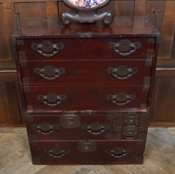 Vintage Japanese Tansu Chest SAI2920 TANSU Antique Chest Of Drawers 12