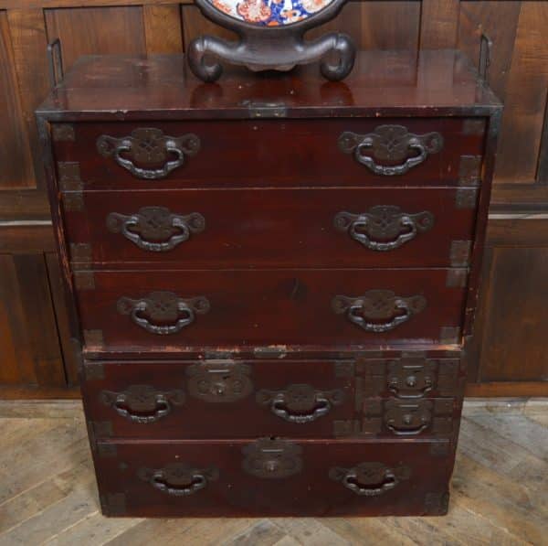 Vintage Japanese Tansu Chest SAI2920 - Image 10