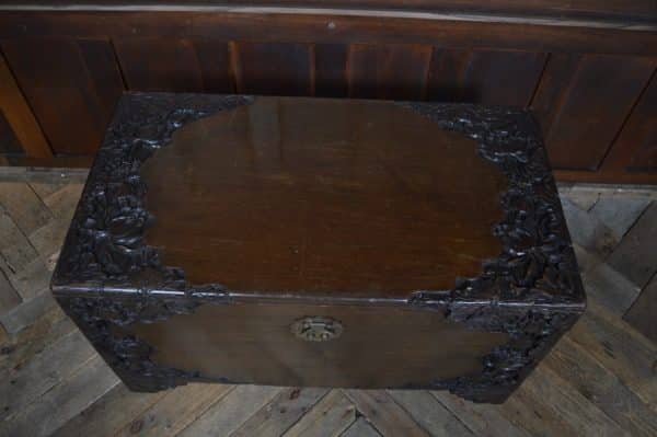 Chinese Camphor Wood Storage / Blanket Box SAI2939 Antique Chests 10