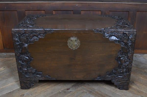 Chinese Camphor Wood Storage / Blanket Box SAI2939 - Image 9
