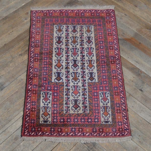 Antique Hand Woven Wool Rug SAI2922 - Image 9