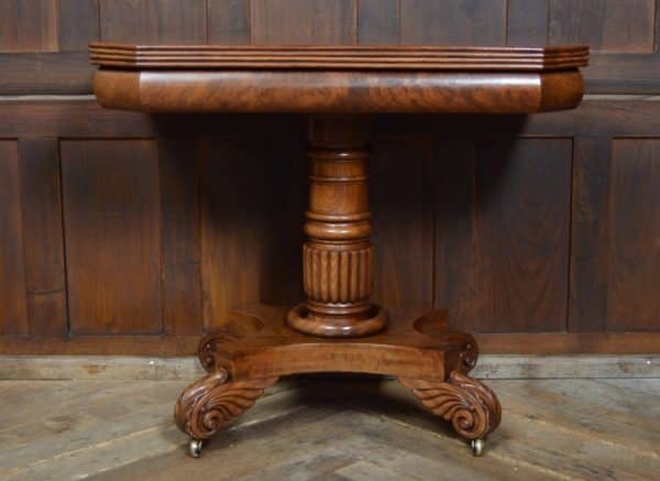 William IV Mahogany Fold Over Tea Table SAI2909 Antique Furniture 16