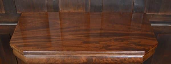 William IV Mahogany Fold Over Tea Table SAI2909 - Image 13