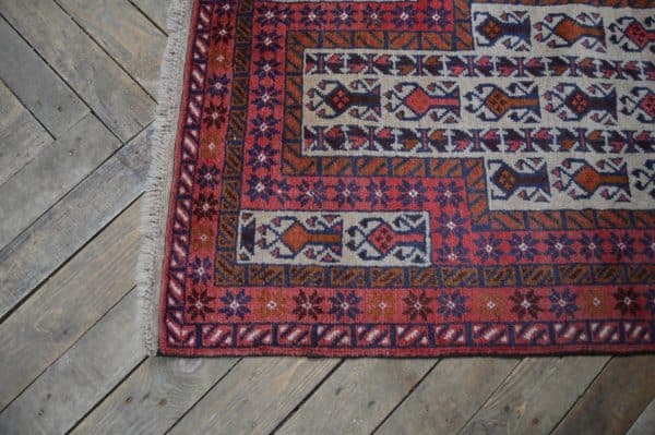 Antique Hand Woven Wool Rug SAI2922 - Image 6