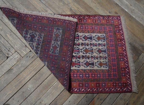Antique Hand Woven Wool Rug SAI2922 - Image 5