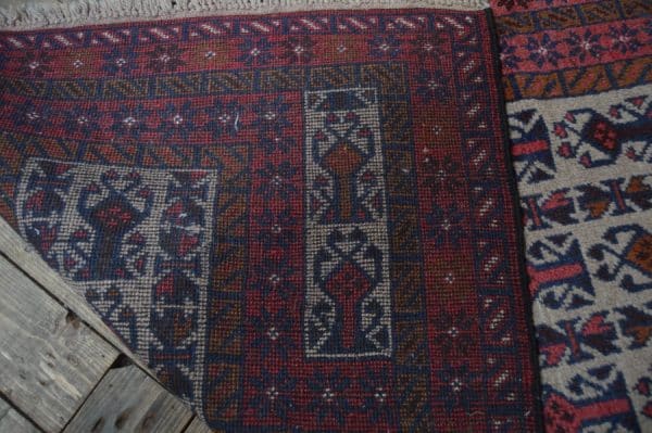 Antique Hand Woven Wool Rug SAI2922 - Image 4
