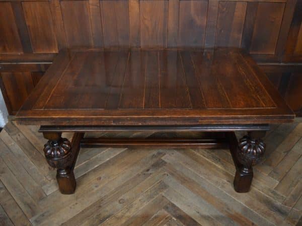 Edwardian Oak Pull- Out Table SAI2928 Antique Furniture 7