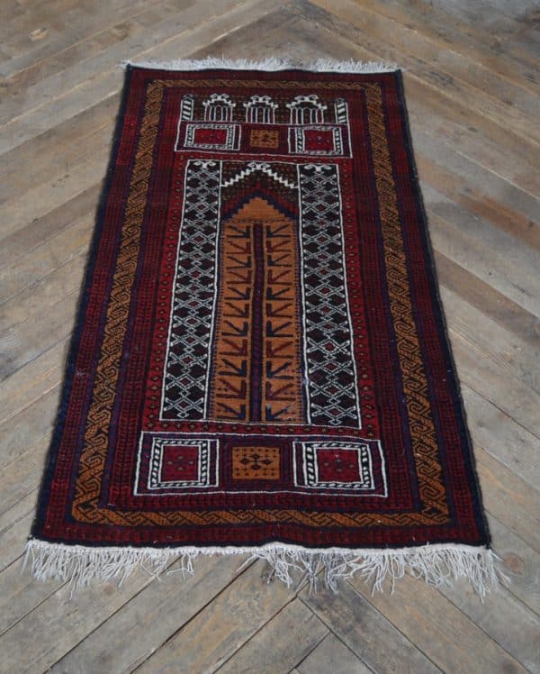 Vintage Belouch Hand Woven Rug SAI2945 Antique Rugs 12