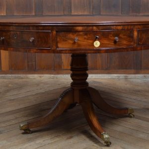 Regency Mahogany Drum Table SAI2936 Antique Furniture