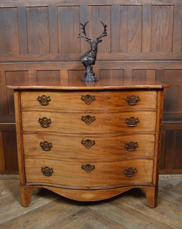 Georgian Mahogany Chest Of Drawers SAI2921 - Image 3