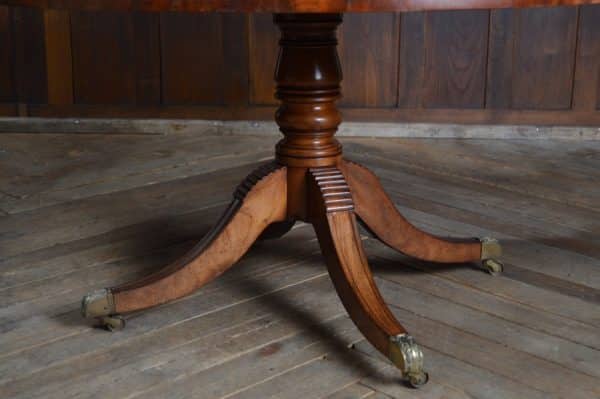 Regency Mahogany Drum Table SAI2936 Antique Furniture 5