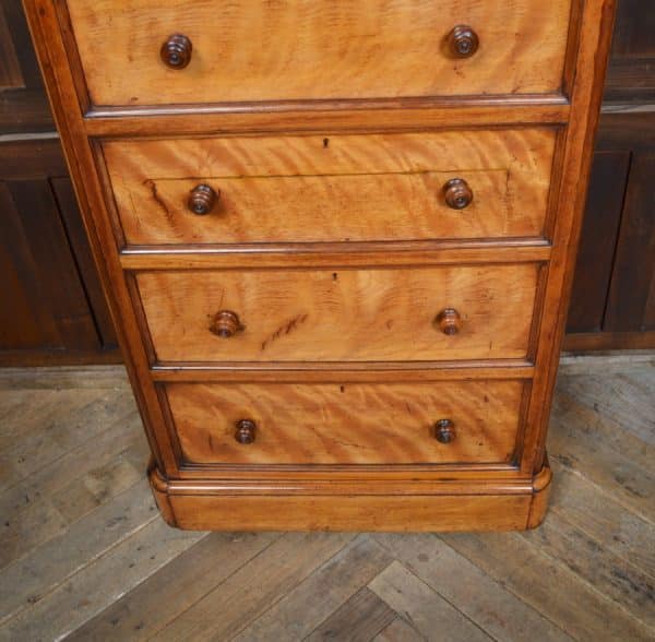 Victorian Satin Birch Cupboard SAI2941 - Image 9