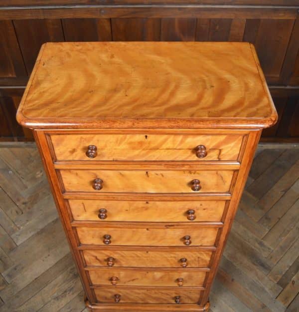 Victorian Satin Birch Cupboard SAI2941 Antique Cupboards 7