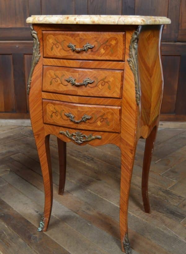Pair Of French Style Bedside Drawers SAI2944 Antique Draws 5