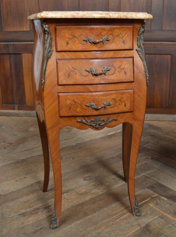Pair Of French Style Bedside Drawers SAI2944 Antique Draws 15