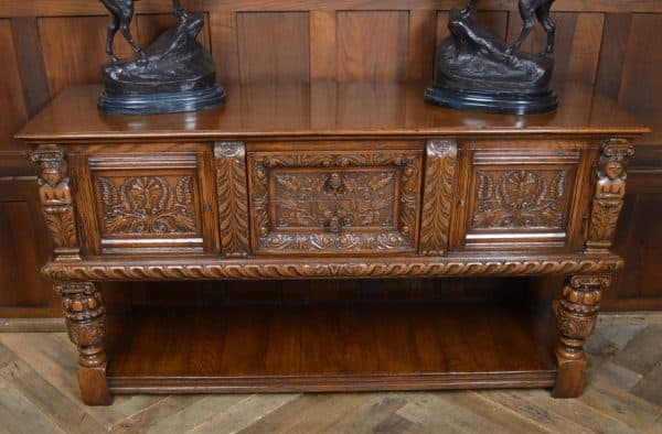 Edwardian Pot Board Dresser Base / Sideboard SAI2911 Antique Dressers 4