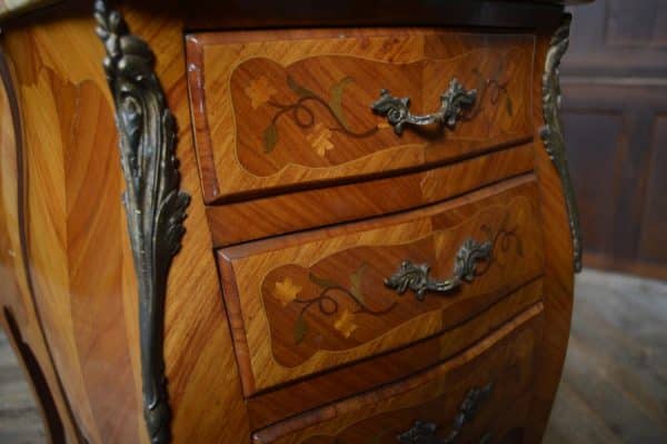 Pair Of French Style Bedside Drawers SAI2944 Antique Draws 8