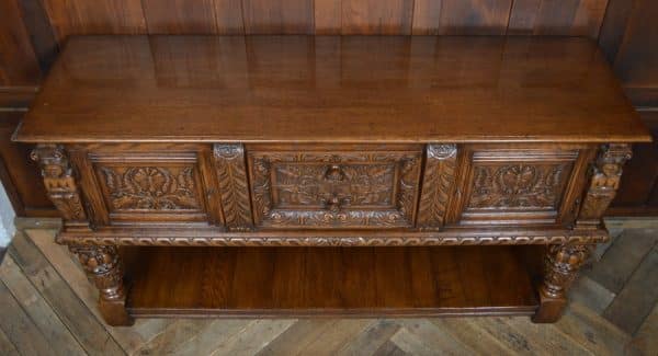 Edwardian Pot Board Dresser Base / Sideboard SAI2911 Antique Dressers 11