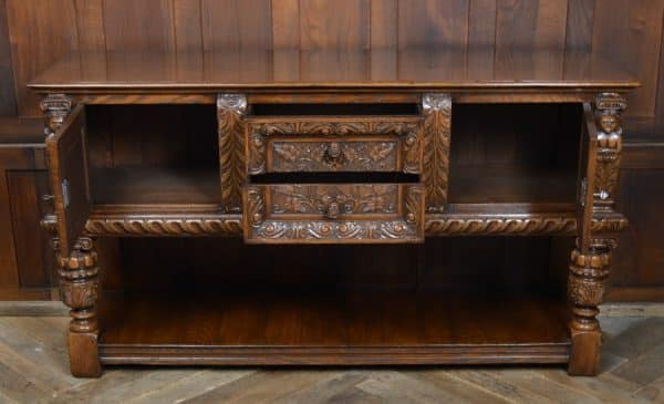 Edwardian Pot Board Dresser Base / Sideboard SAI2911 - Image 8