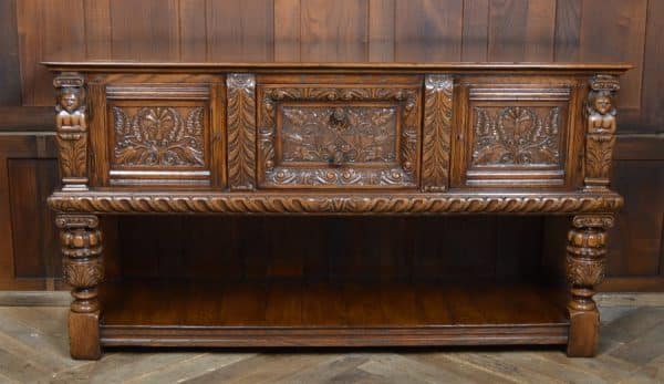 Edwardian Pot Board Dresser Base / Sideboard SAI2911 - Image 7