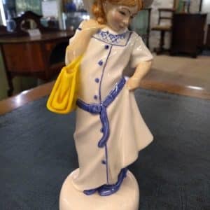 Dressing Up, Royal Doulton Childhood Days Figure China figurine Miscellaneous
