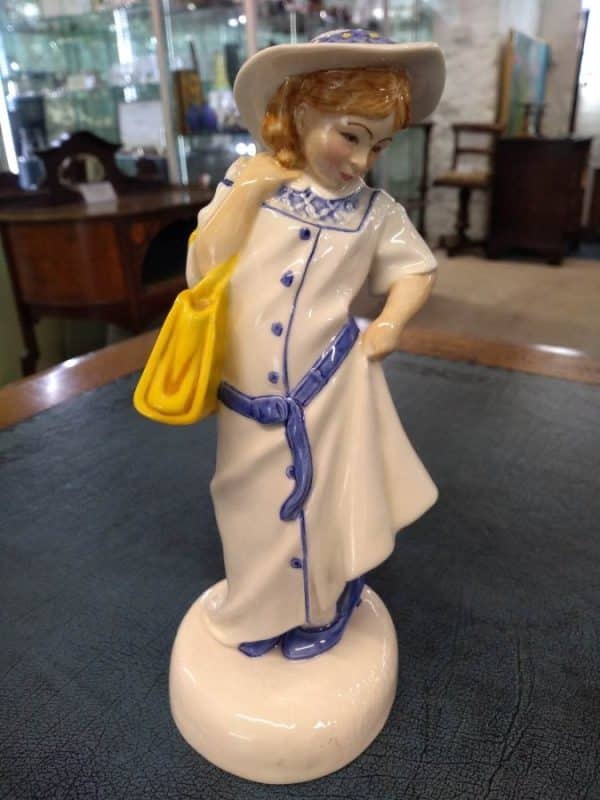 Dressing Up, Royal Doulton Childhood Days Figure China figurine Miscellaneous 3