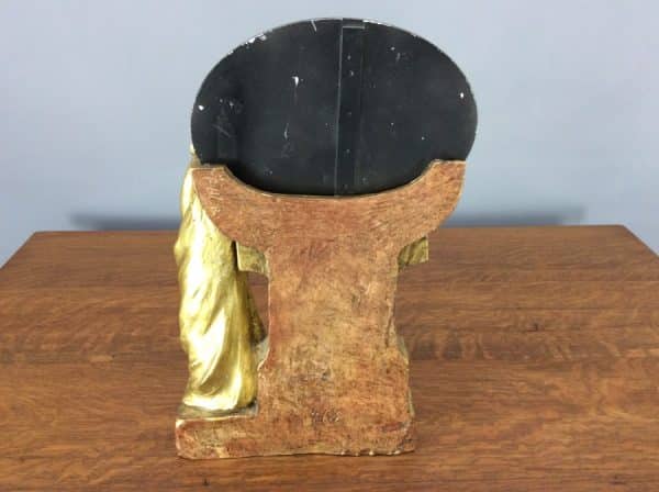 Large Art Nouveau Figural Mirror by Goldscheider c1895 - Image 7
