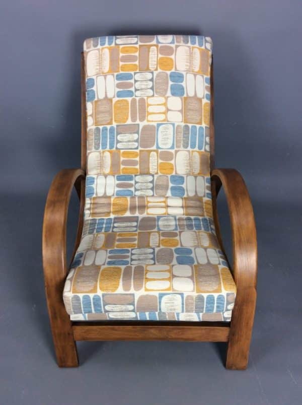 Art Deco Lounge Chair by Suparest c1930's - Image 5