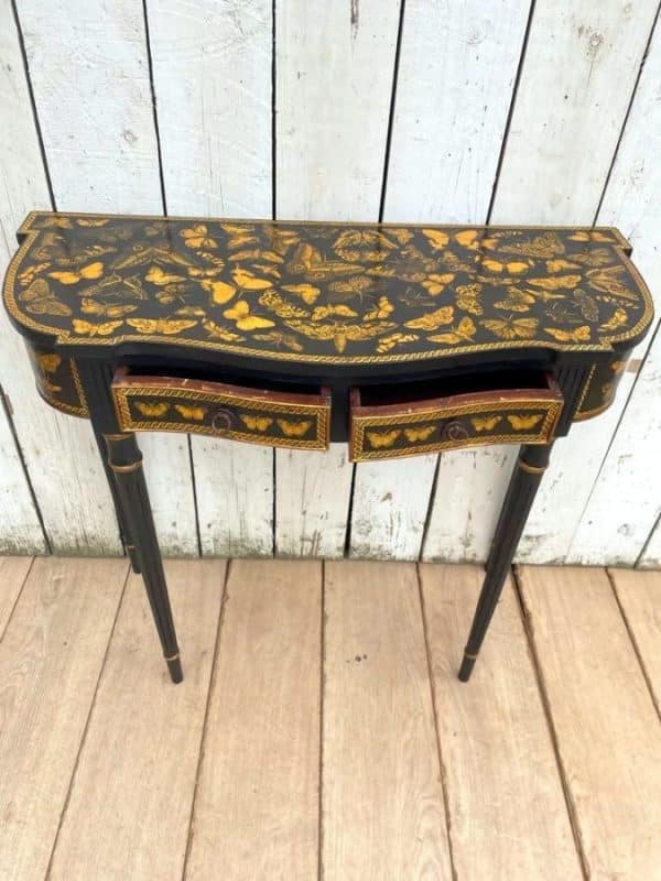 Butterflies Console Table Antique Furniture 4