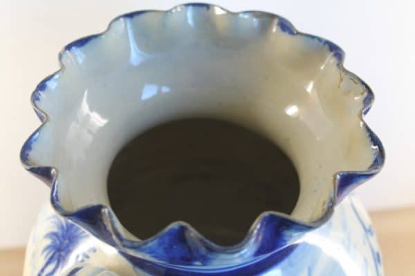 Tin Glaze Vase circa 19th C - Image 6