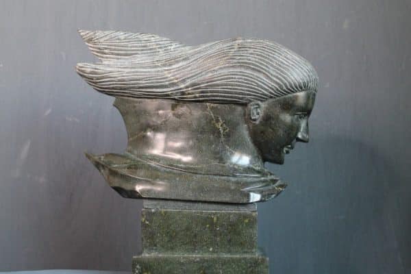 Art Deco Marble Bust - Image 3